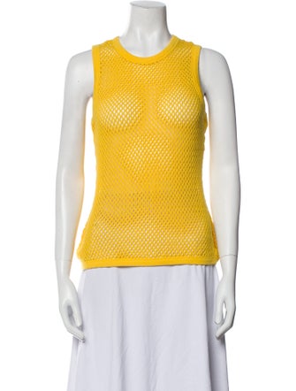 Ulla Johnson Crew Neck Sleeveless Top