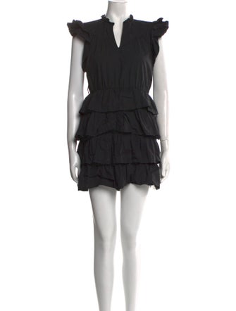 Ulla Johnson V-Neck Mini Dress