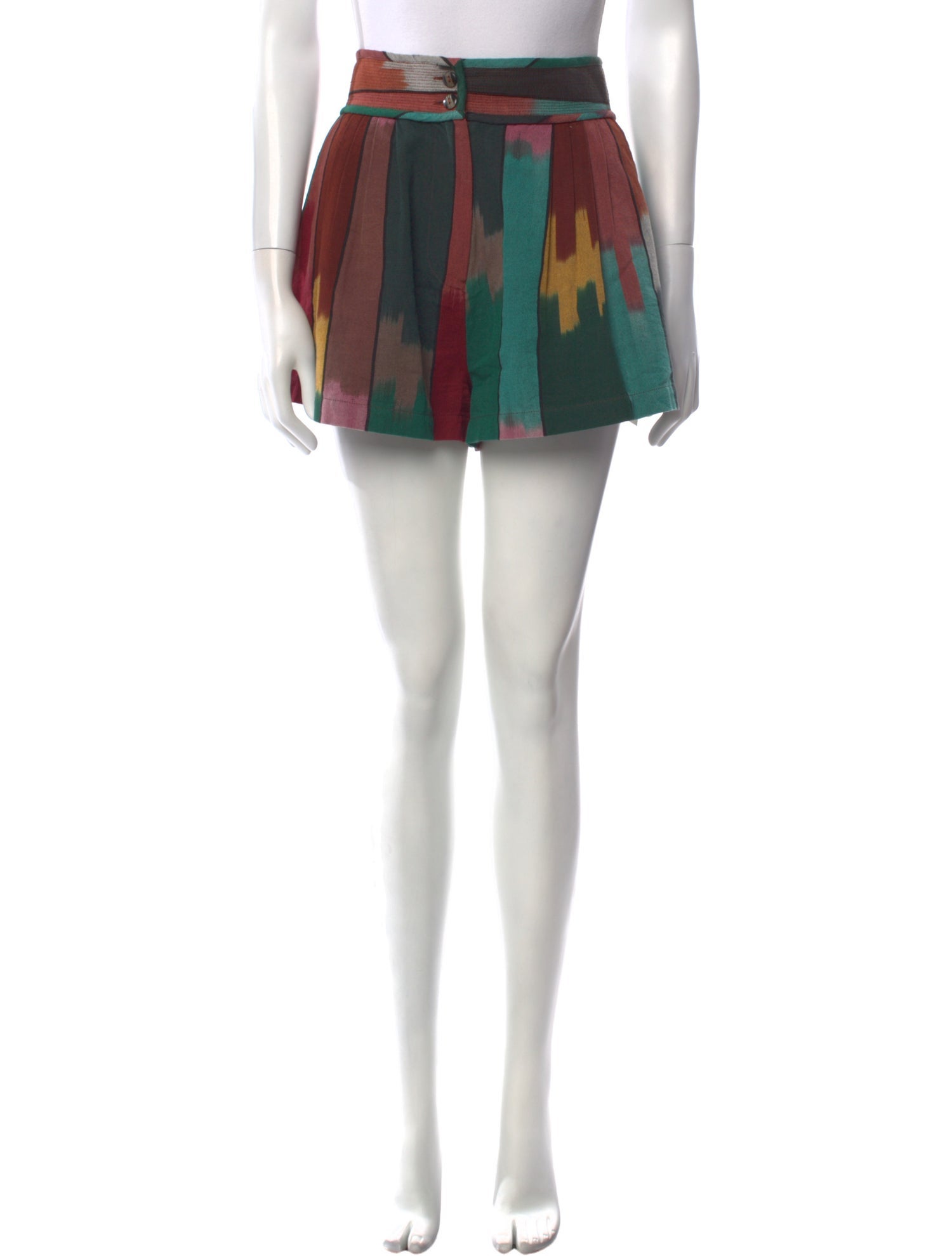 Ulla Johnson Printed Mini Shorts