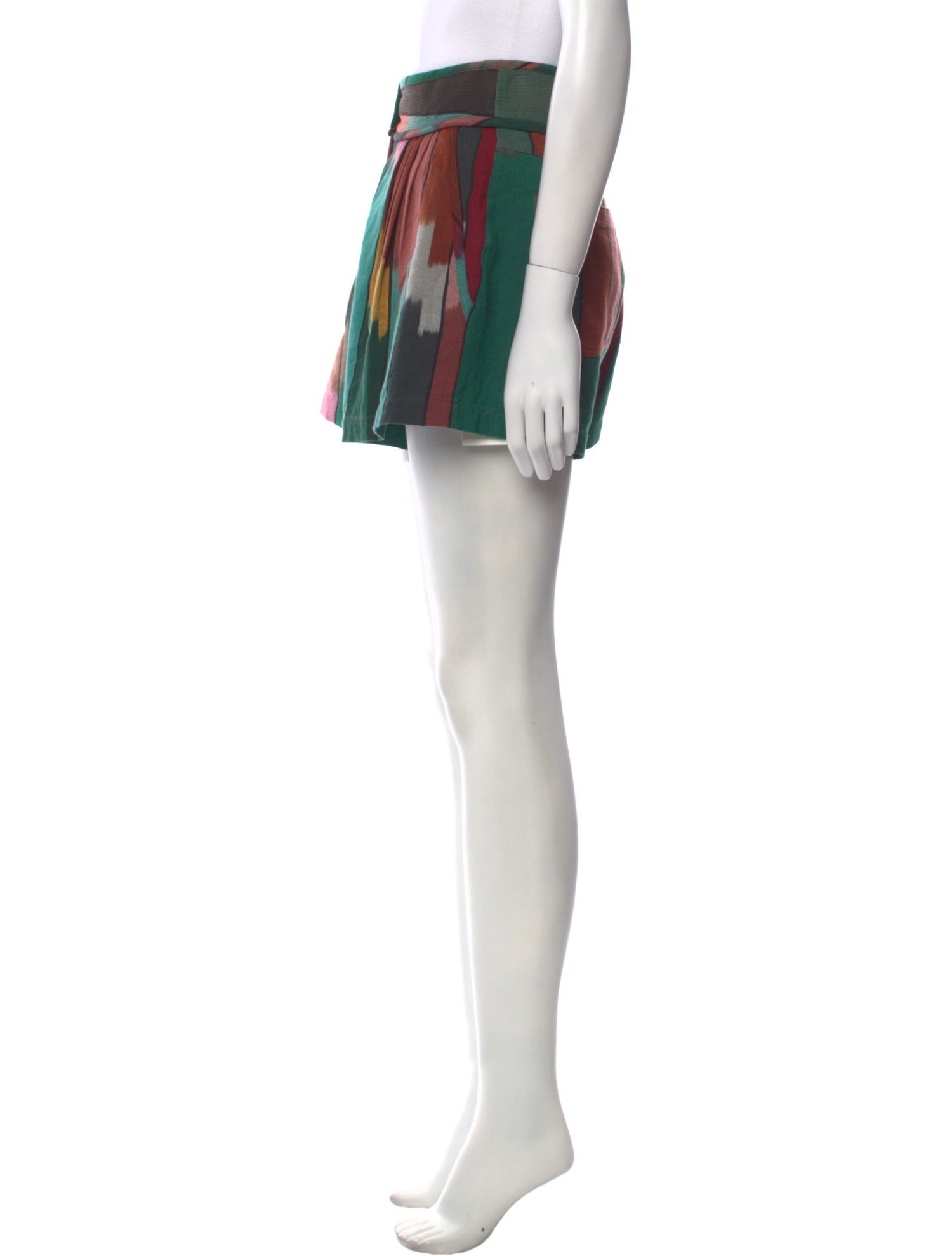 Ulla Johnson Printed Mini Shorts