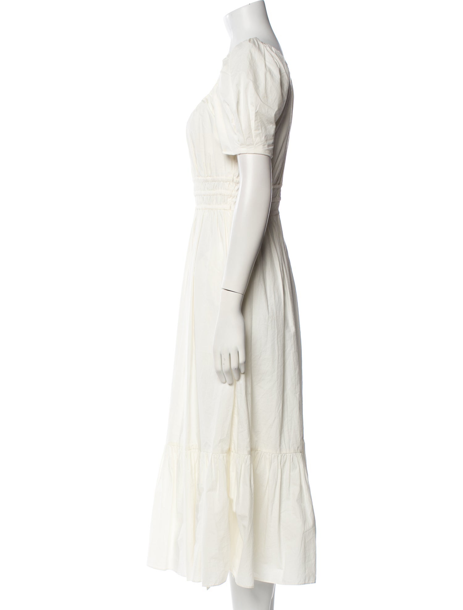 Ulla Johnson Scoop Neck Long Dress