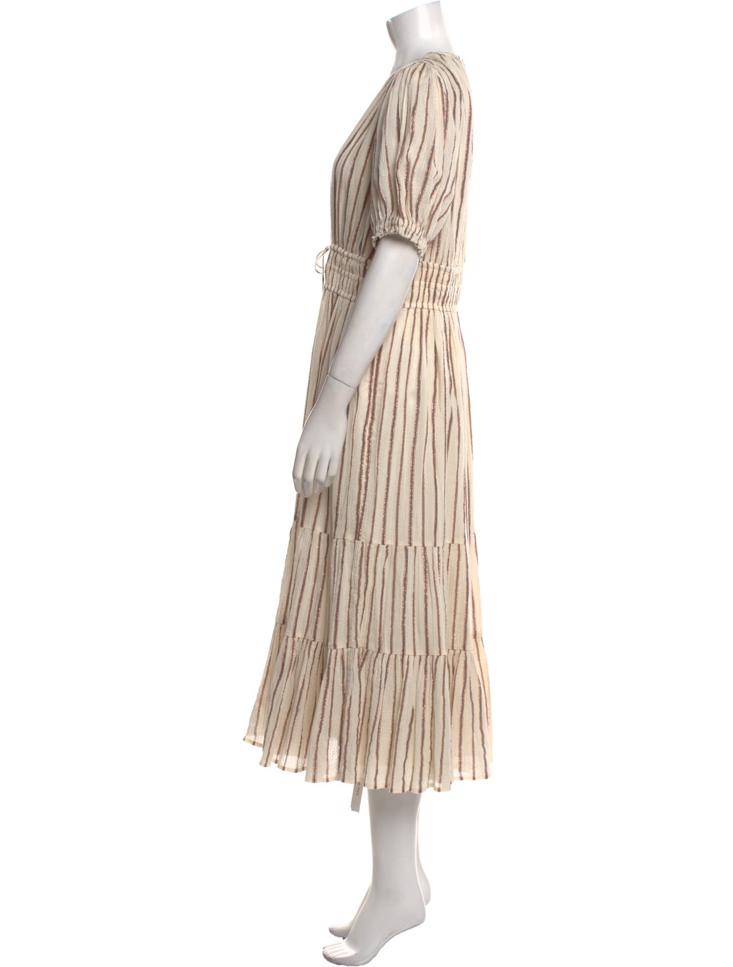 Ulla Johnson Striped Long Dress