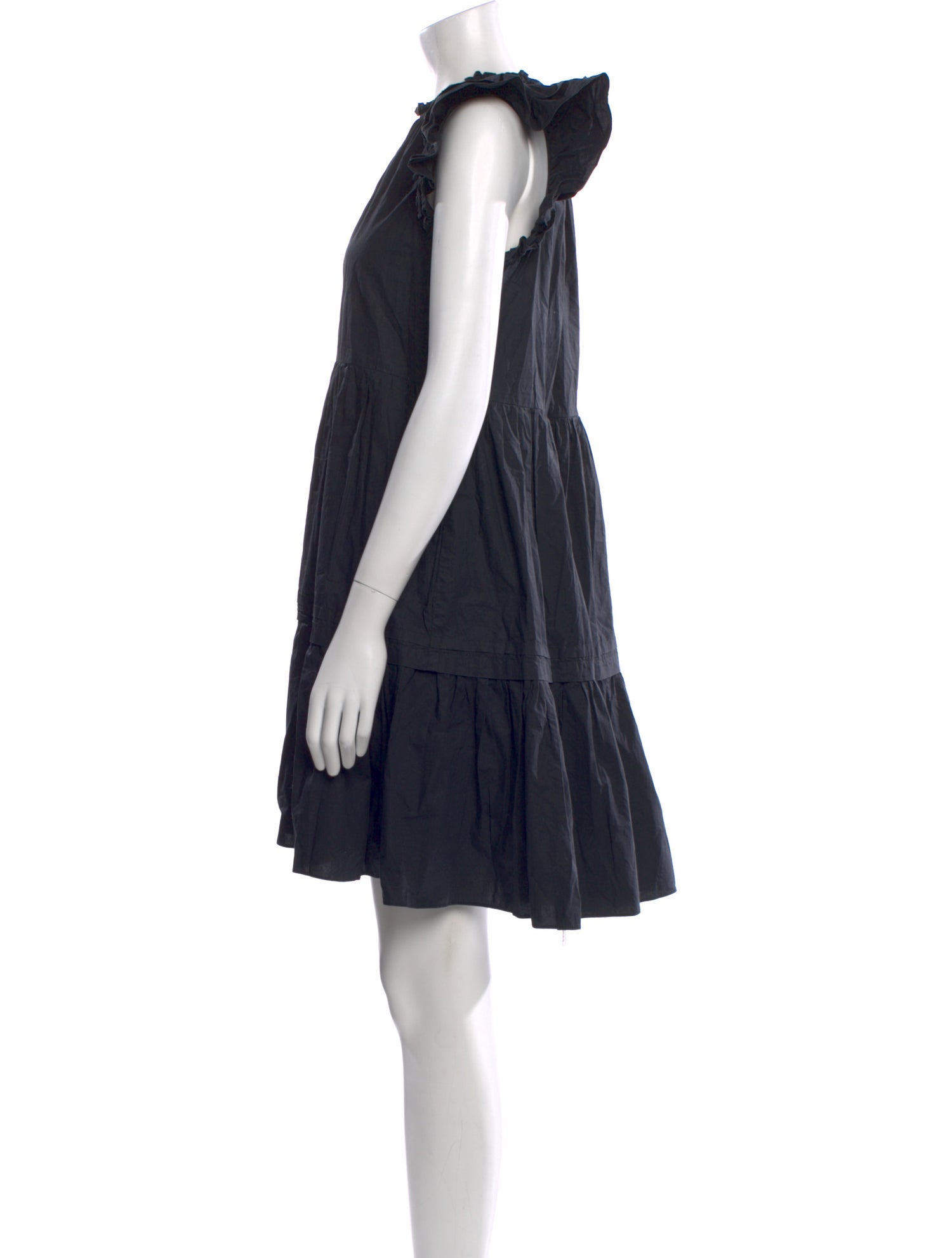 Ulla Johnson Crew Neck Mini Dress