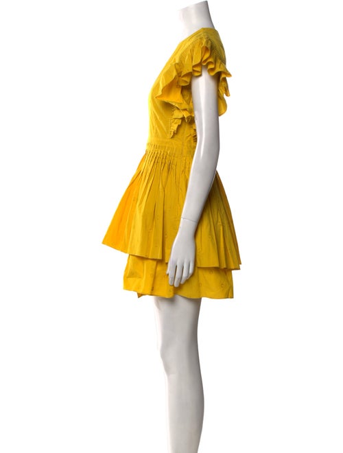 Ulla Johnson V-Neck Mini Dress