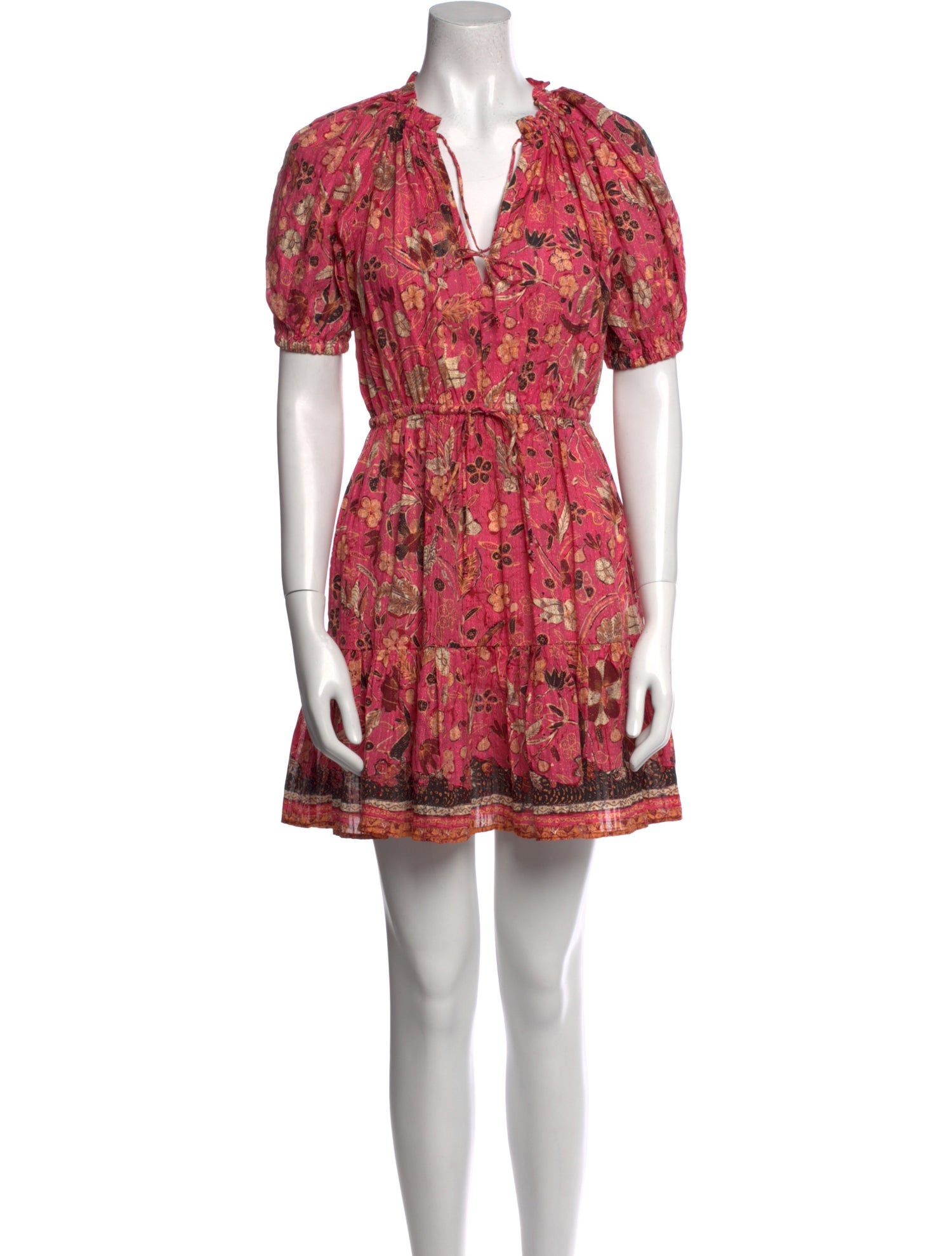 Ulla Johnson Floral Print Mini Dress