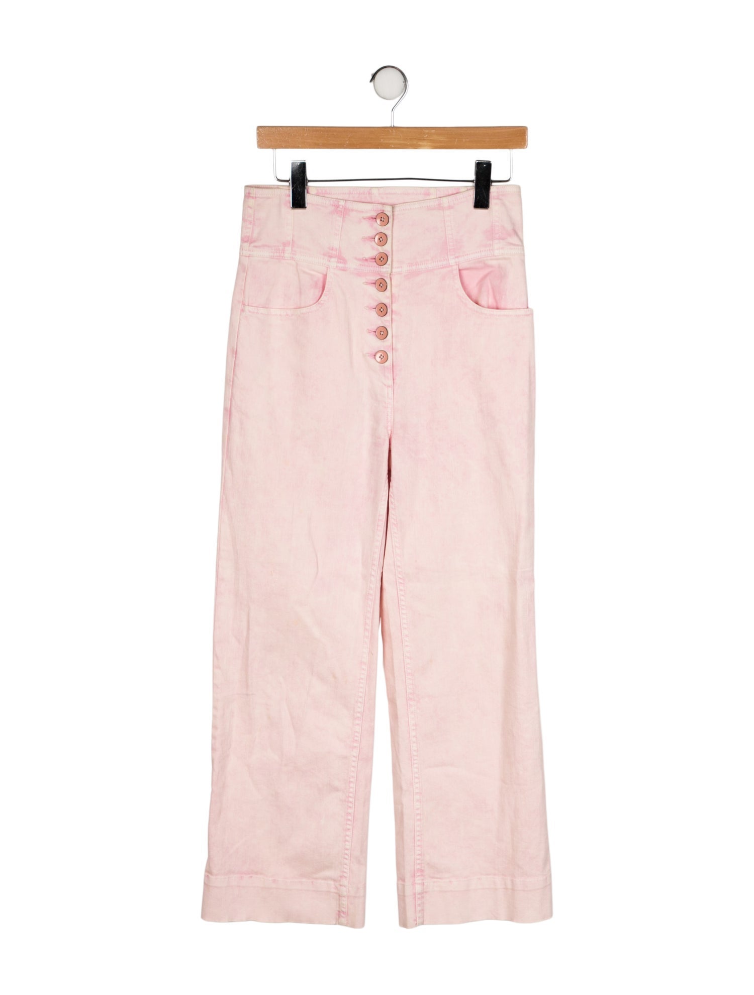 Ulla Johnson High-Rise Wide Leg Jeans