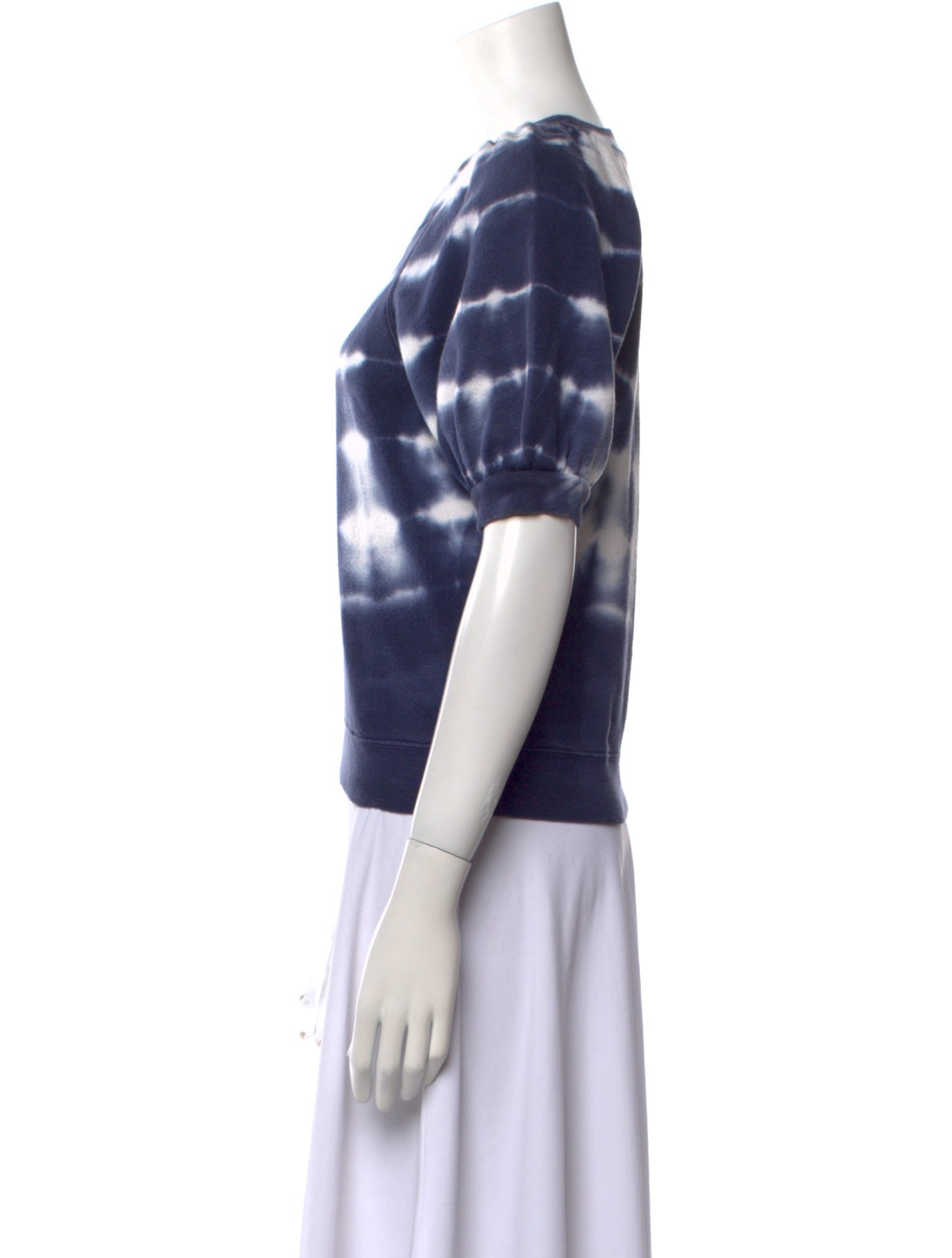 Ulla Johnson Tie-Dye Print Scoop Neck Top