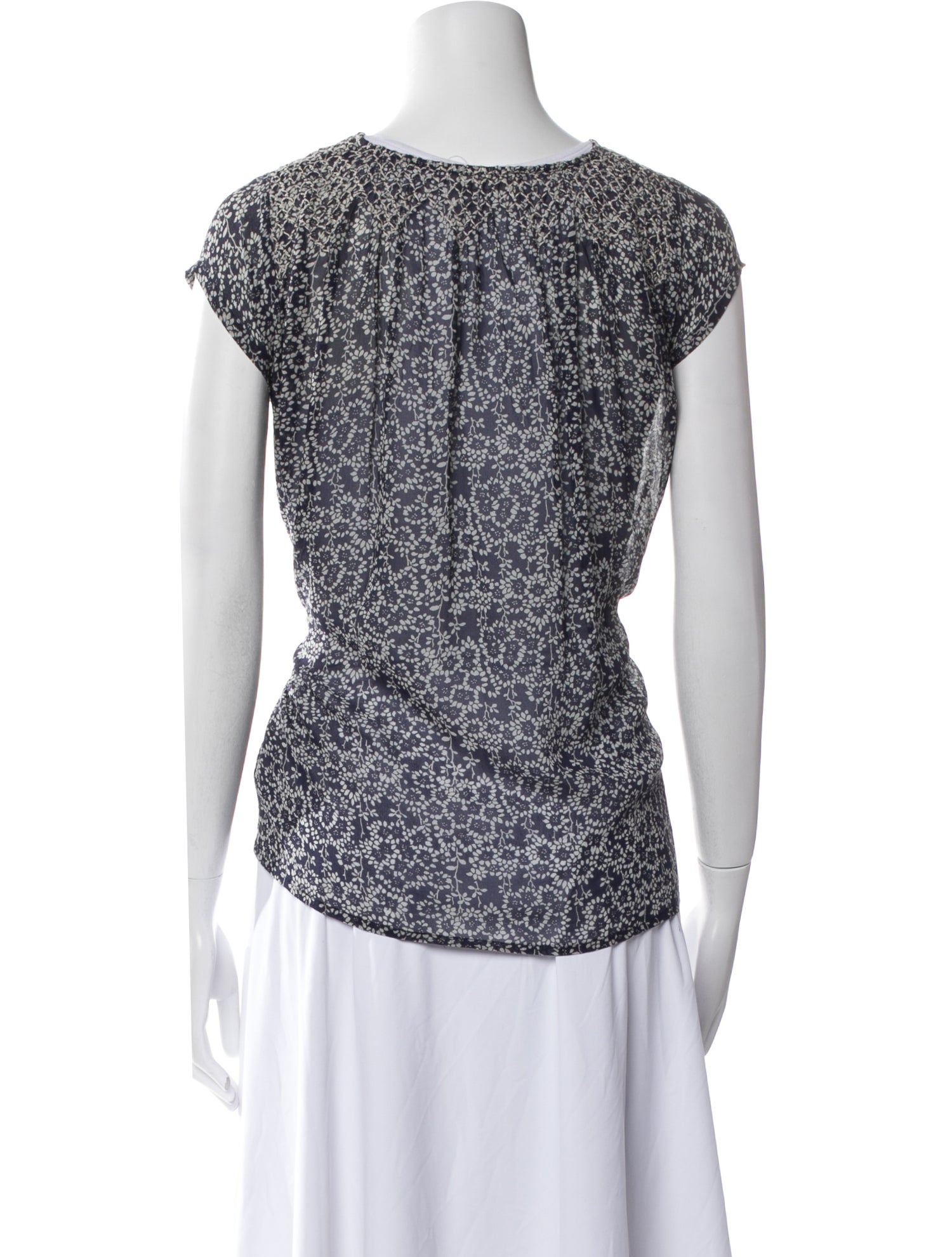 Ulla Johnson Silk Printed Top