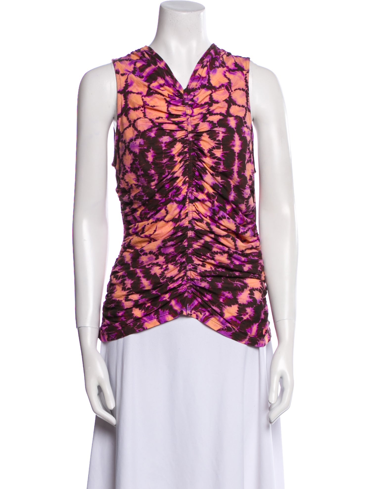 Ulla Johnson Floral Print Cowl Neck Blouse