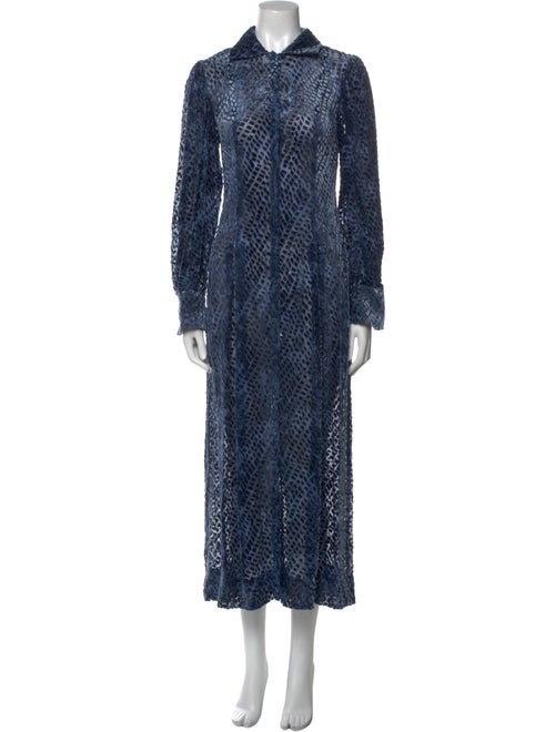Ulla Johnson Tie-Dye Print Long Dress
