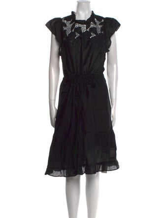 Ulla Johnson Linen Midi Length Dress