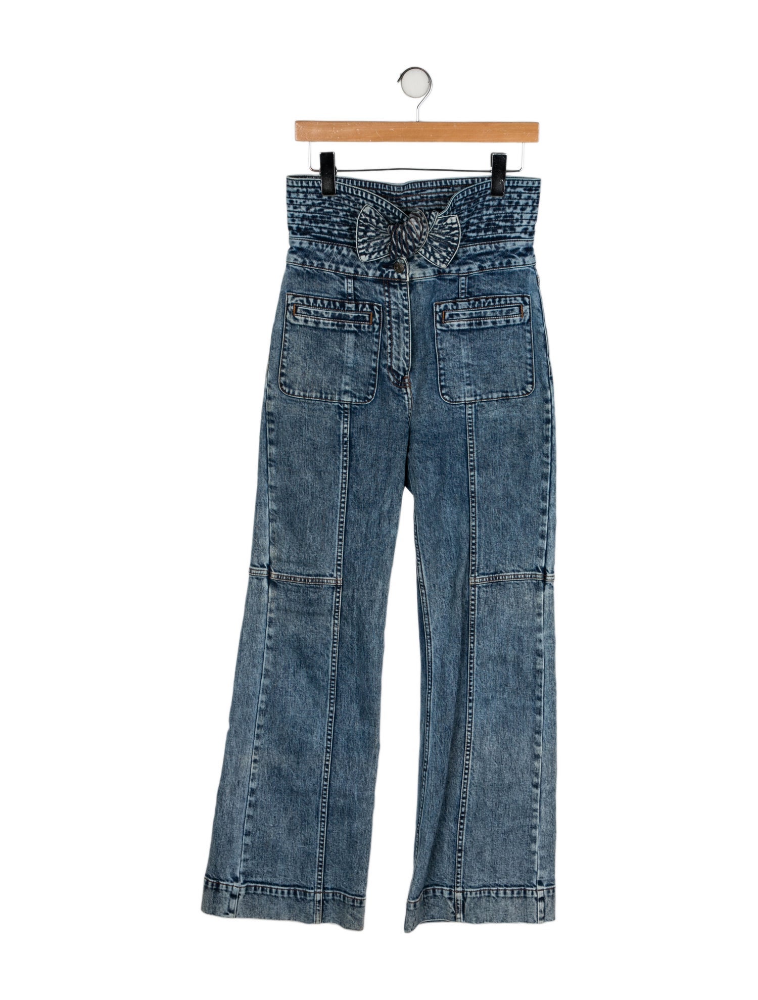 Ulla Johnson High-Rise Wide Leg Jeans