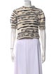 Ulla Johnson Merino Wool Animal Print Sweater