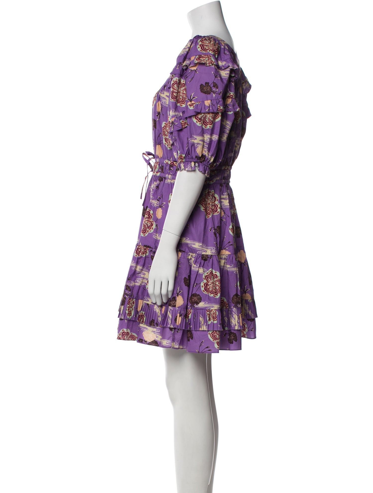 Ulla Johnson Floral Print Mini Dress