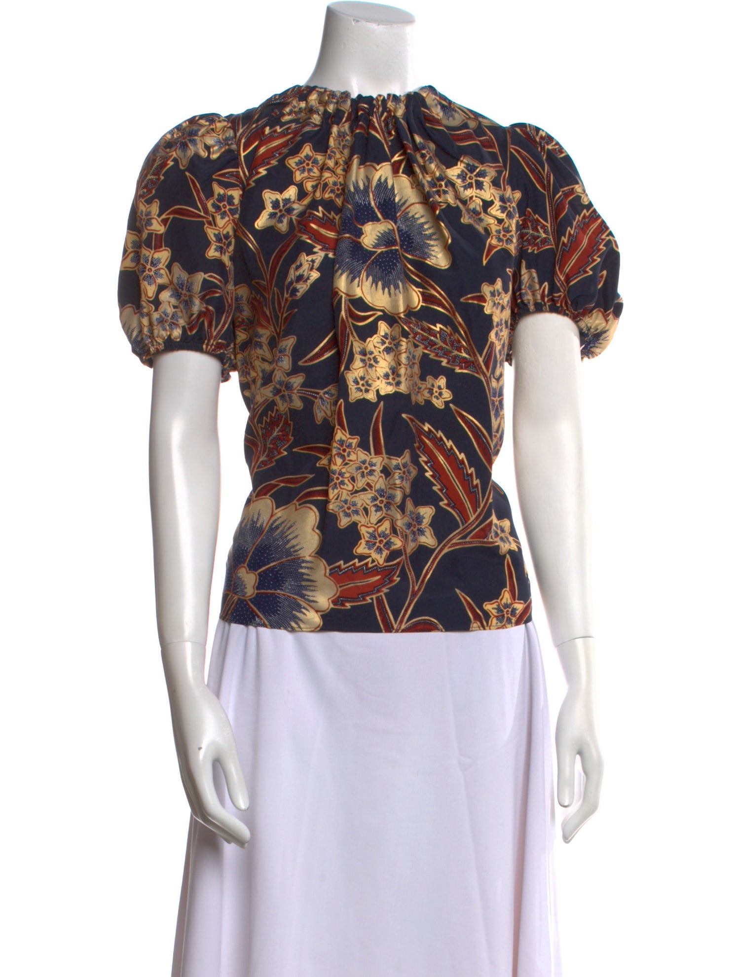 Ulla Johnson Silk Printed Top