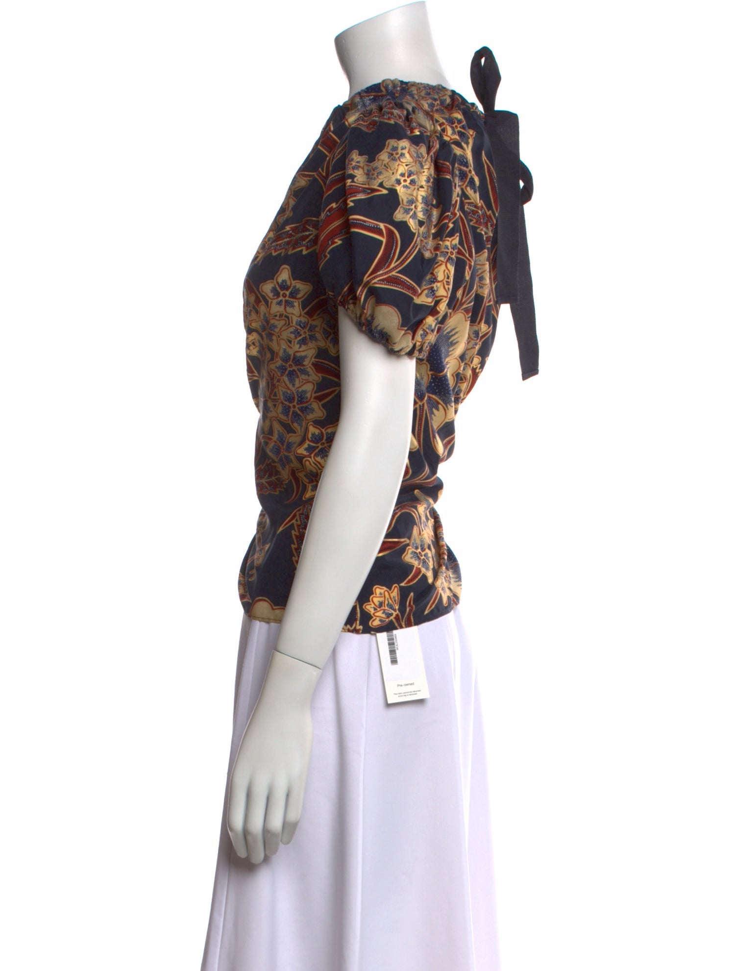 Ulla Johnson Silk Printed Top