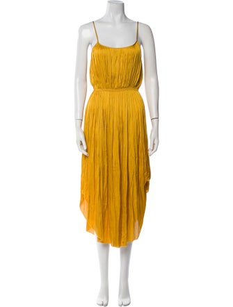 Ulla Johnson Square Neckline Long Dress