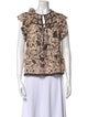 Ulla Johnson Printed Mock Neck Blouse