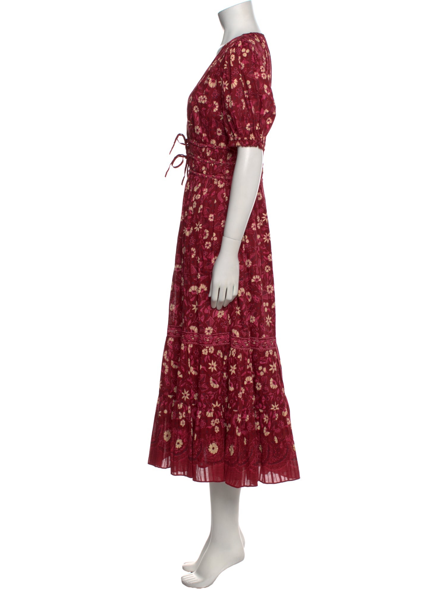Ulla Johnson Floral Print Long Dress
