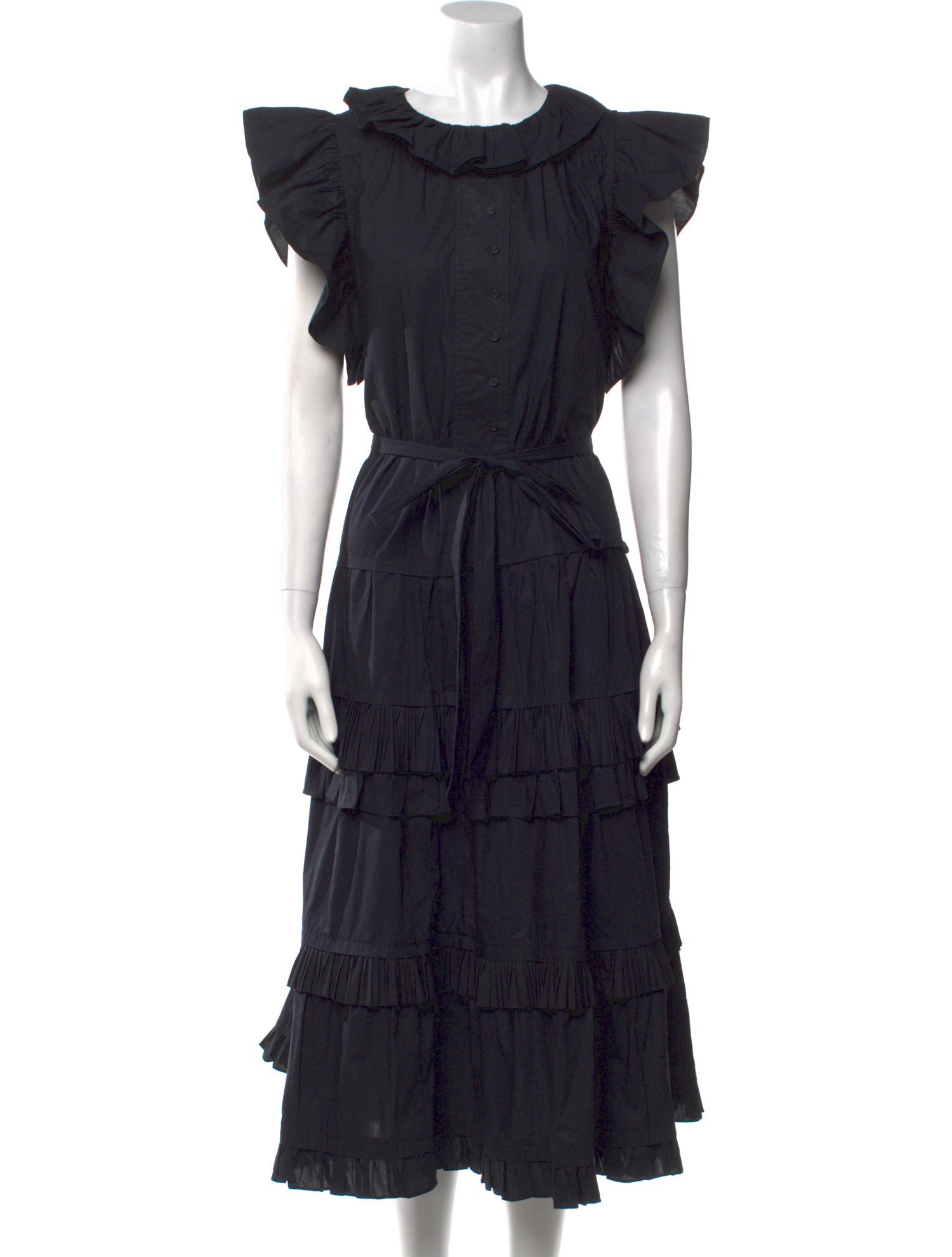 Ulla Johnson Crew Neck Long Dress