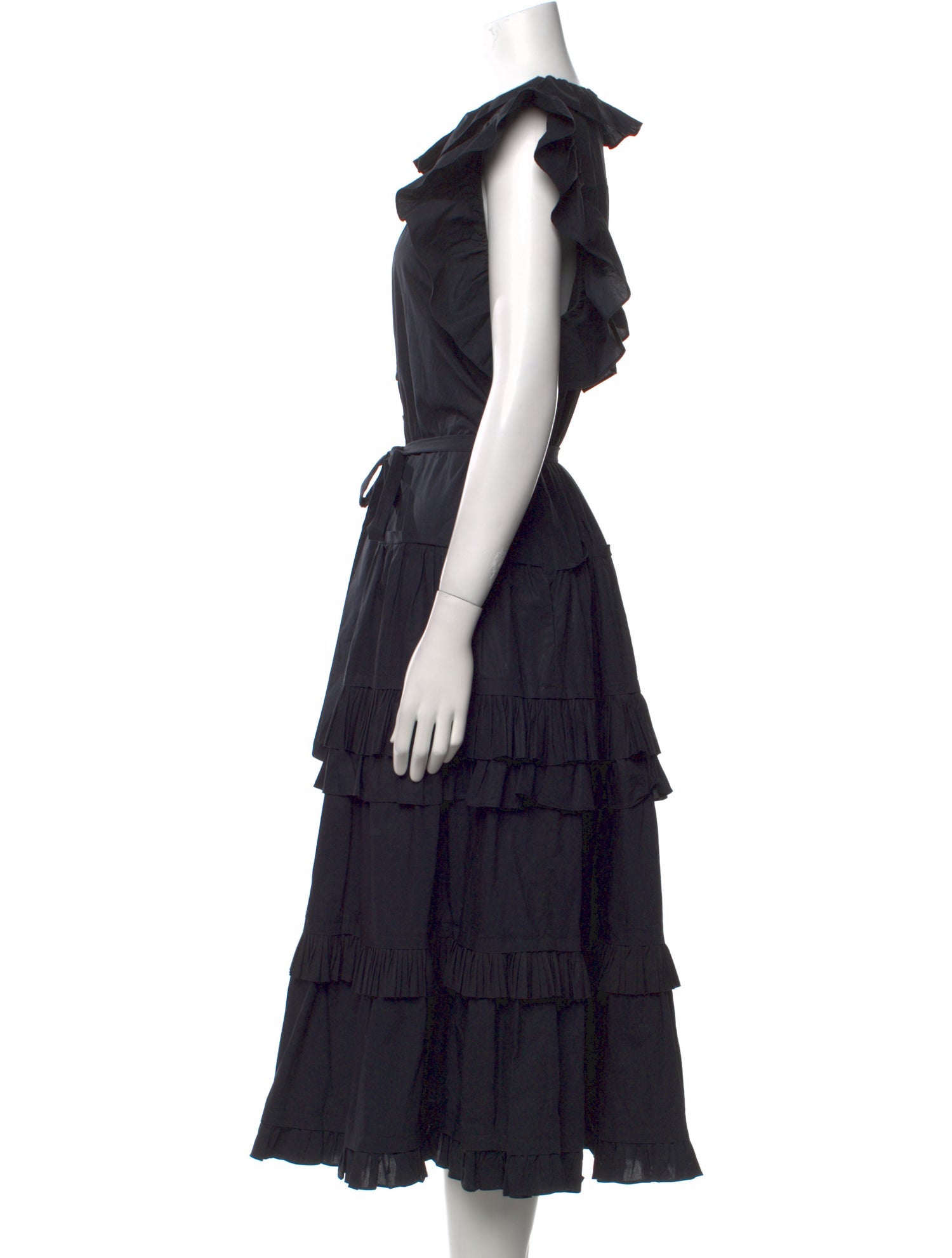 Ulla Johnson Crew Neck Long Dress