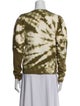 Ulla Johnson Tie-Dye Print V-Neck Sweatshirt