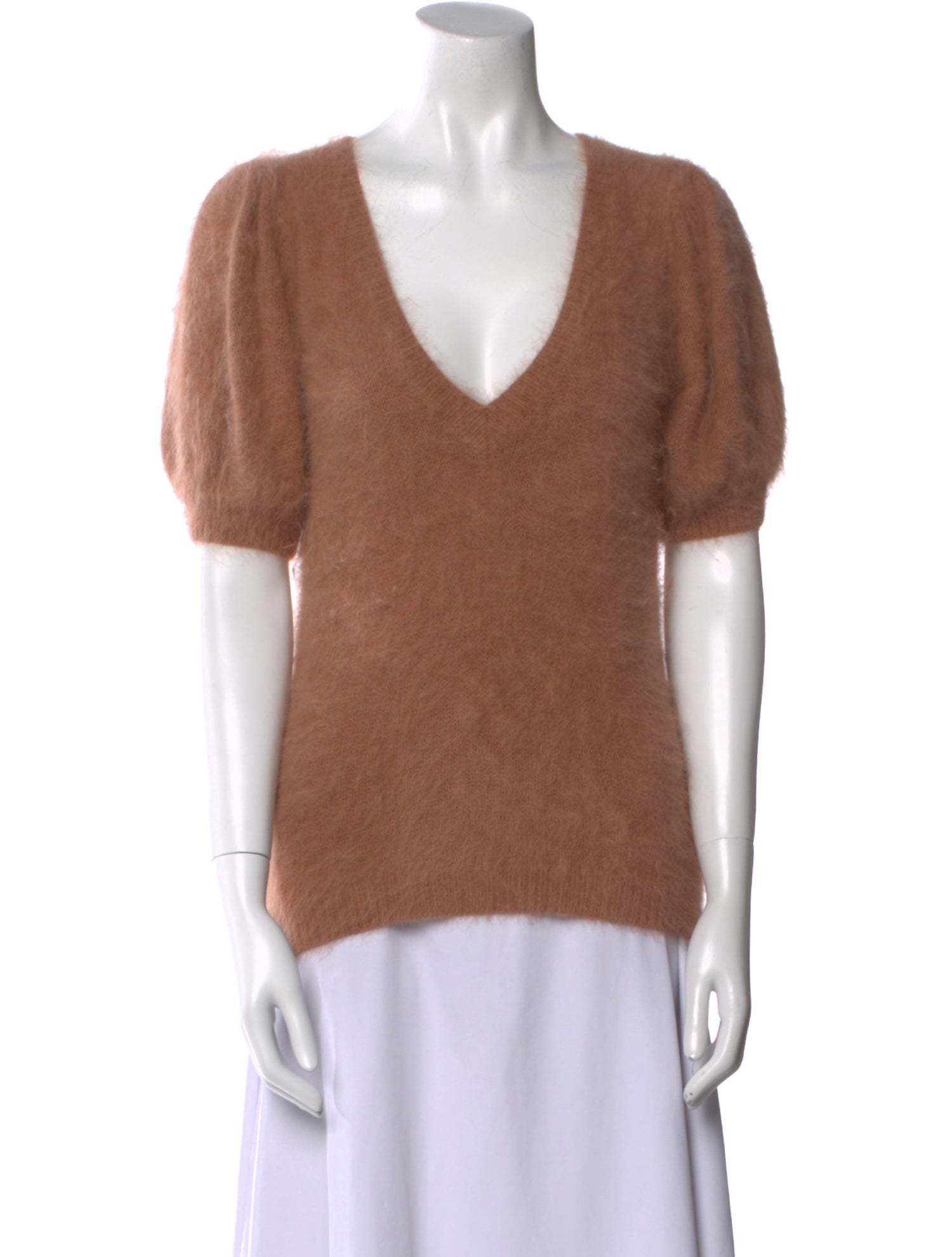 Ulla Johnson Angora V-Neck Sweater