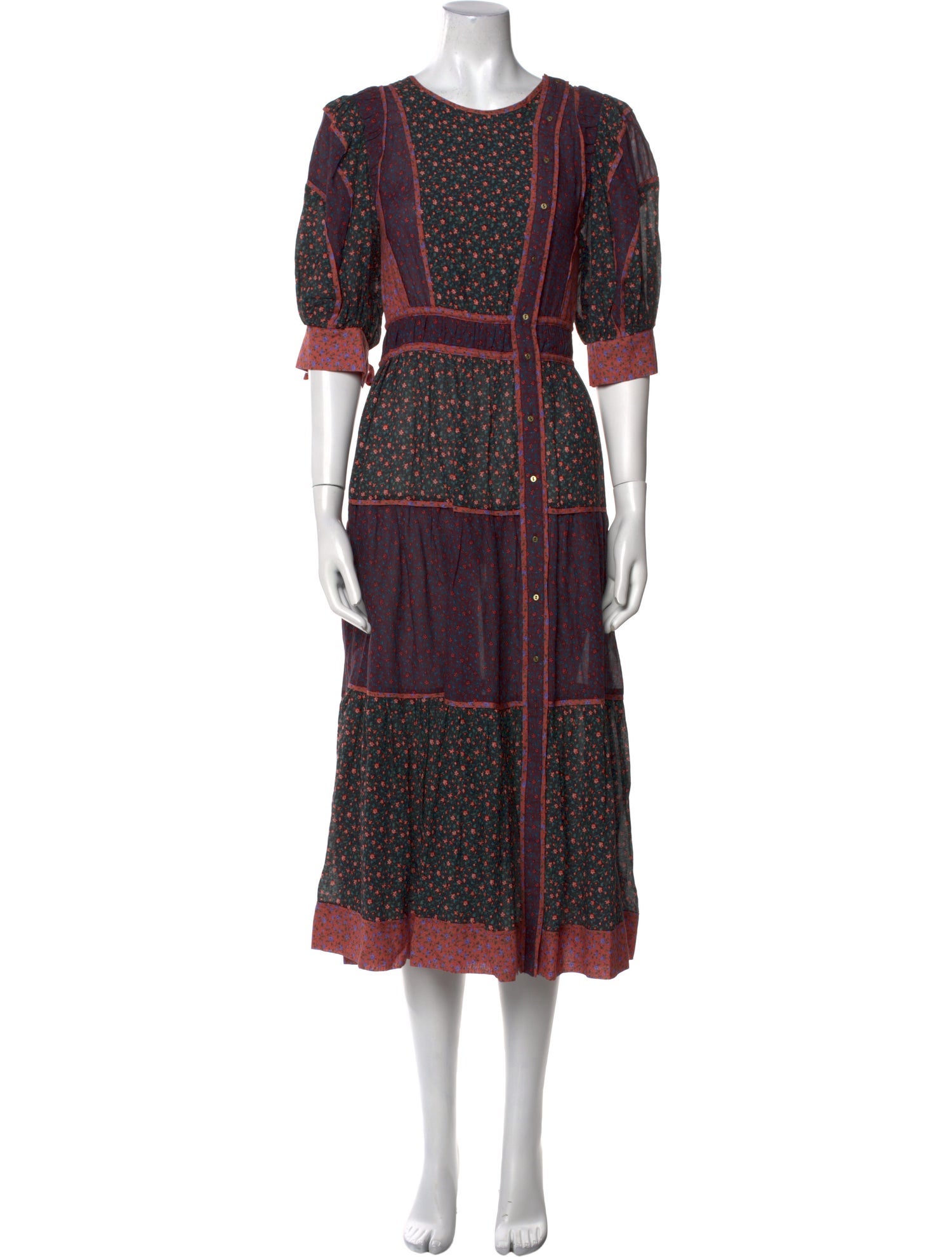 Ulla Johnson Printed Long Dress