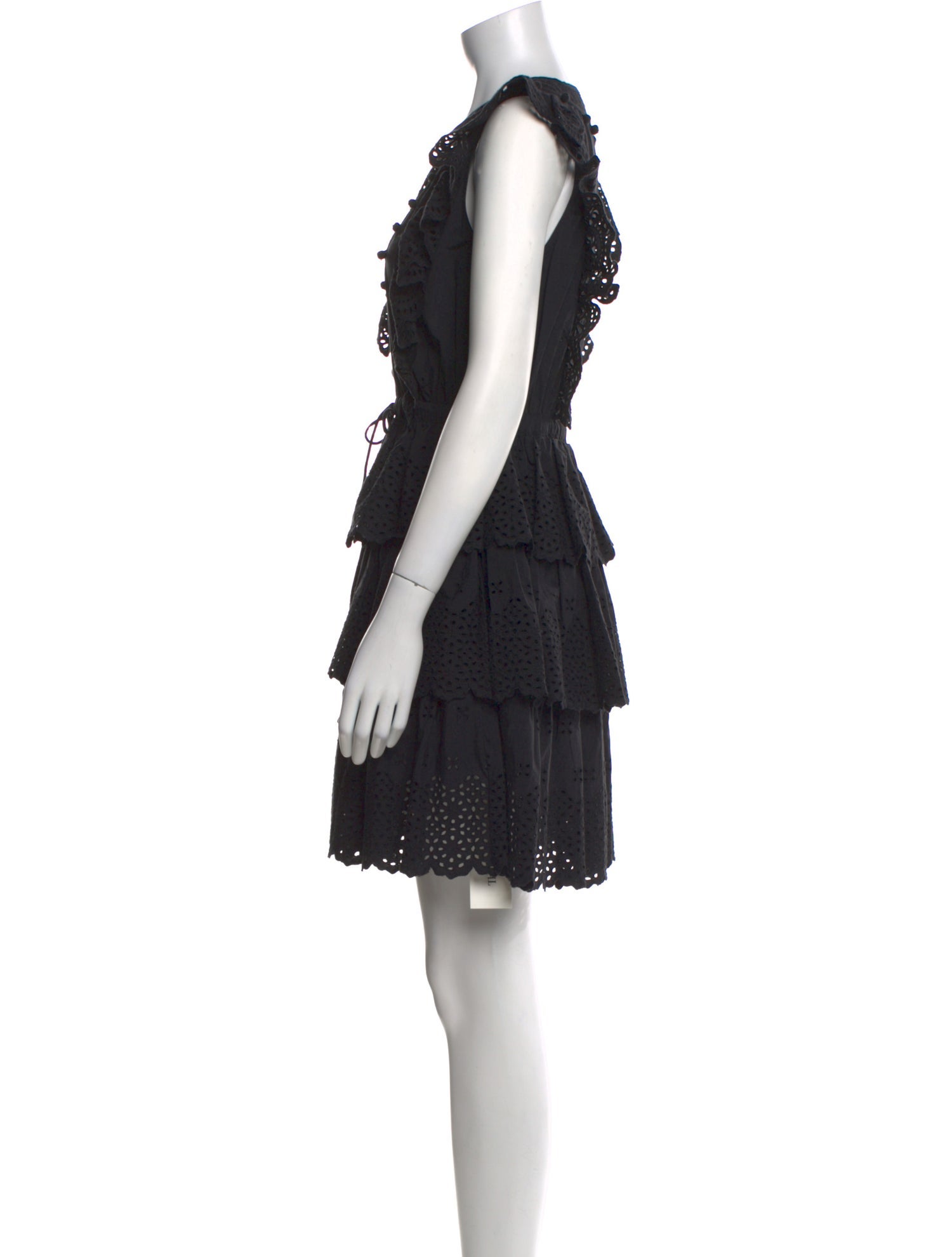 Ulla Johnson V-Neck Mini Dress