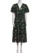 Ulla Johnson Floral Print Long Dress