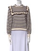 Ulla Johnson Striped Crew Neck Sweatshirt