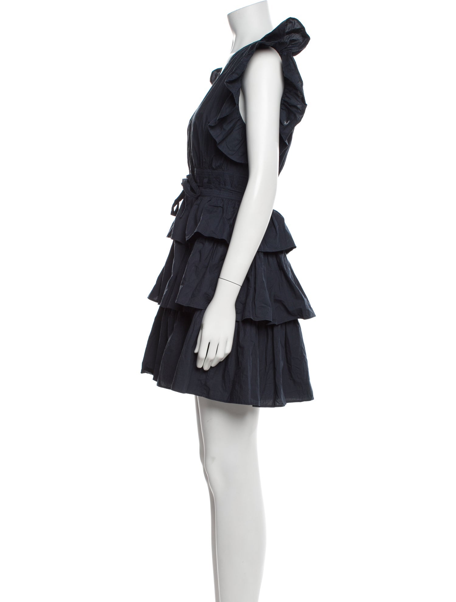 Ulla Johnson V-Neck Mini Dress