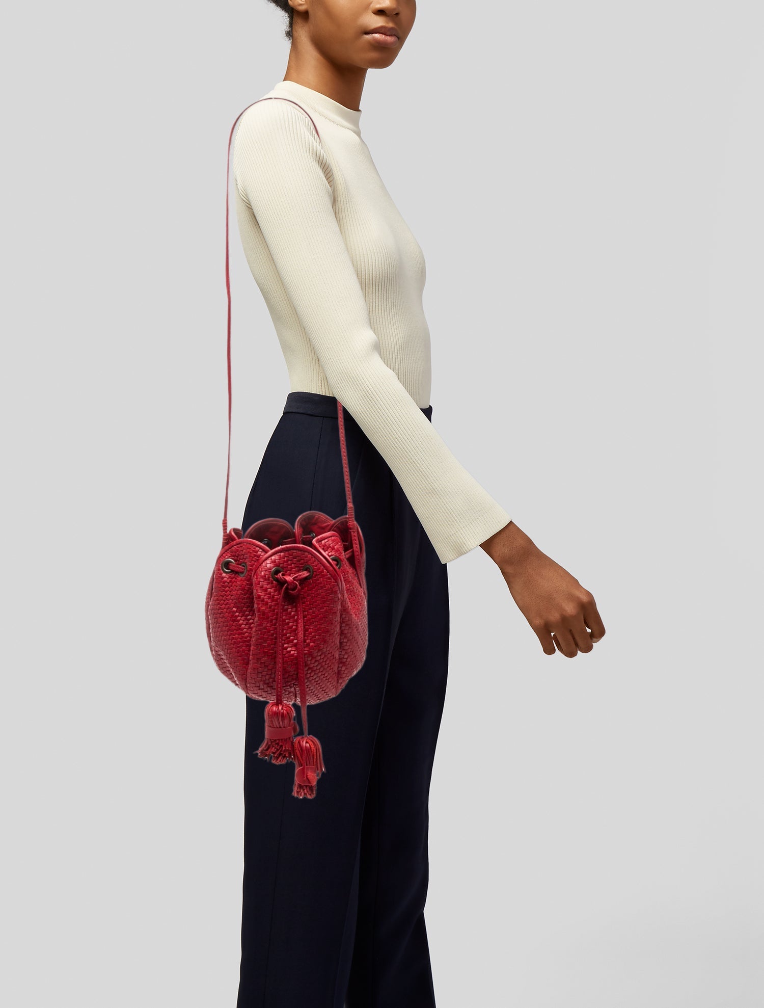 Ulla Johnson Leather Bucket Bag