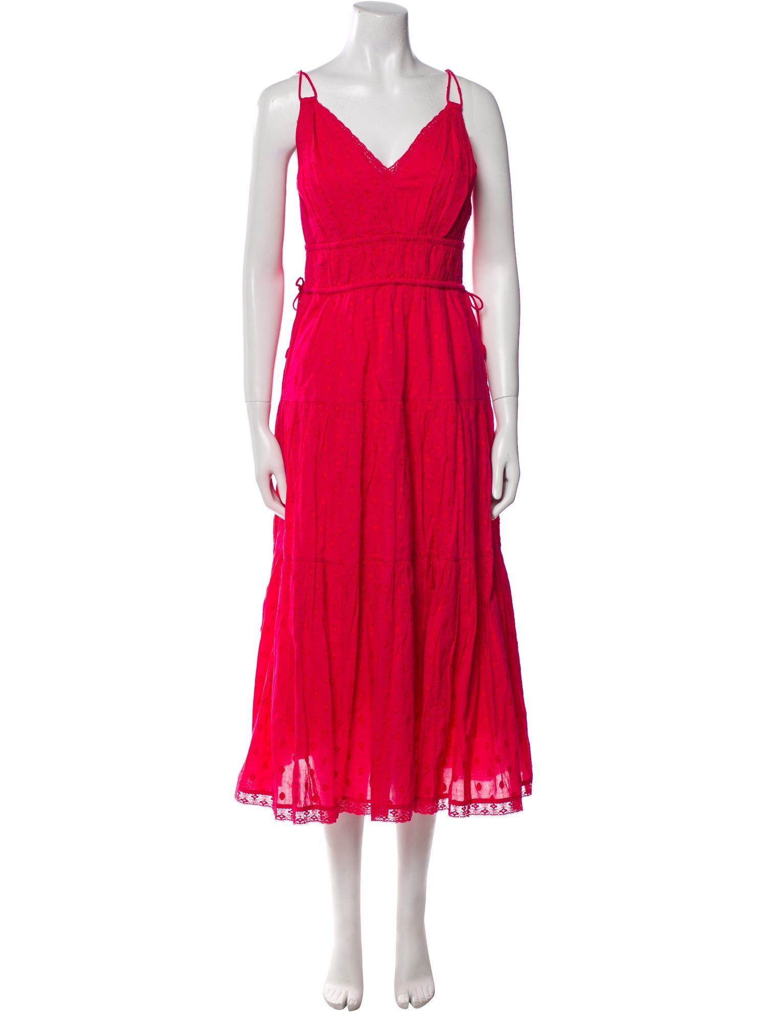 Ulla Johnson V-Neck Long Dress
