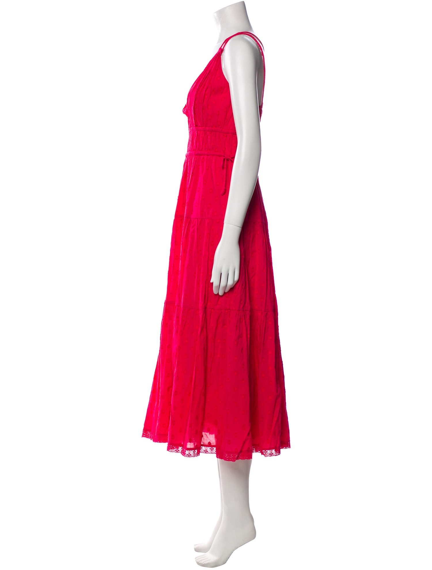 Ulla Johnson V-Neck Long Dress