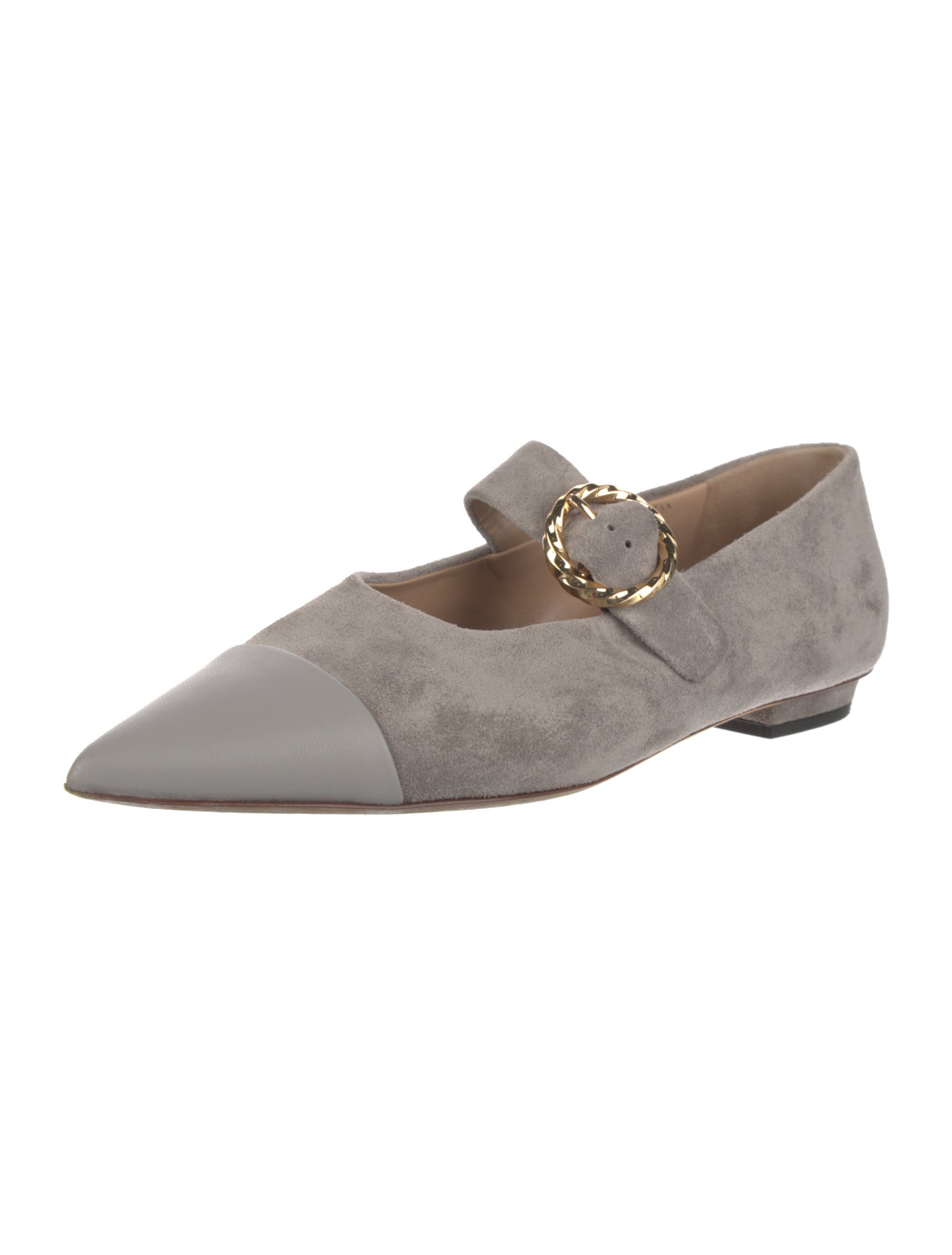 Ulla Johnson Suede Mary Jane Flats