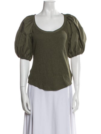 Ulla Johnson Harlowe Scoop Neck Blouse
