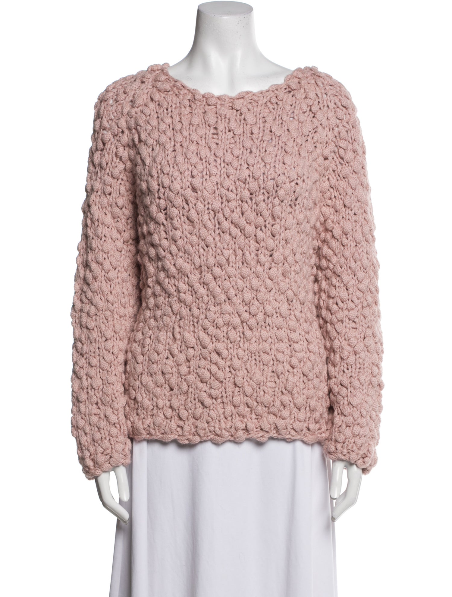 Ulla Johnson Baby Alpaca Scoop Neck Sweater