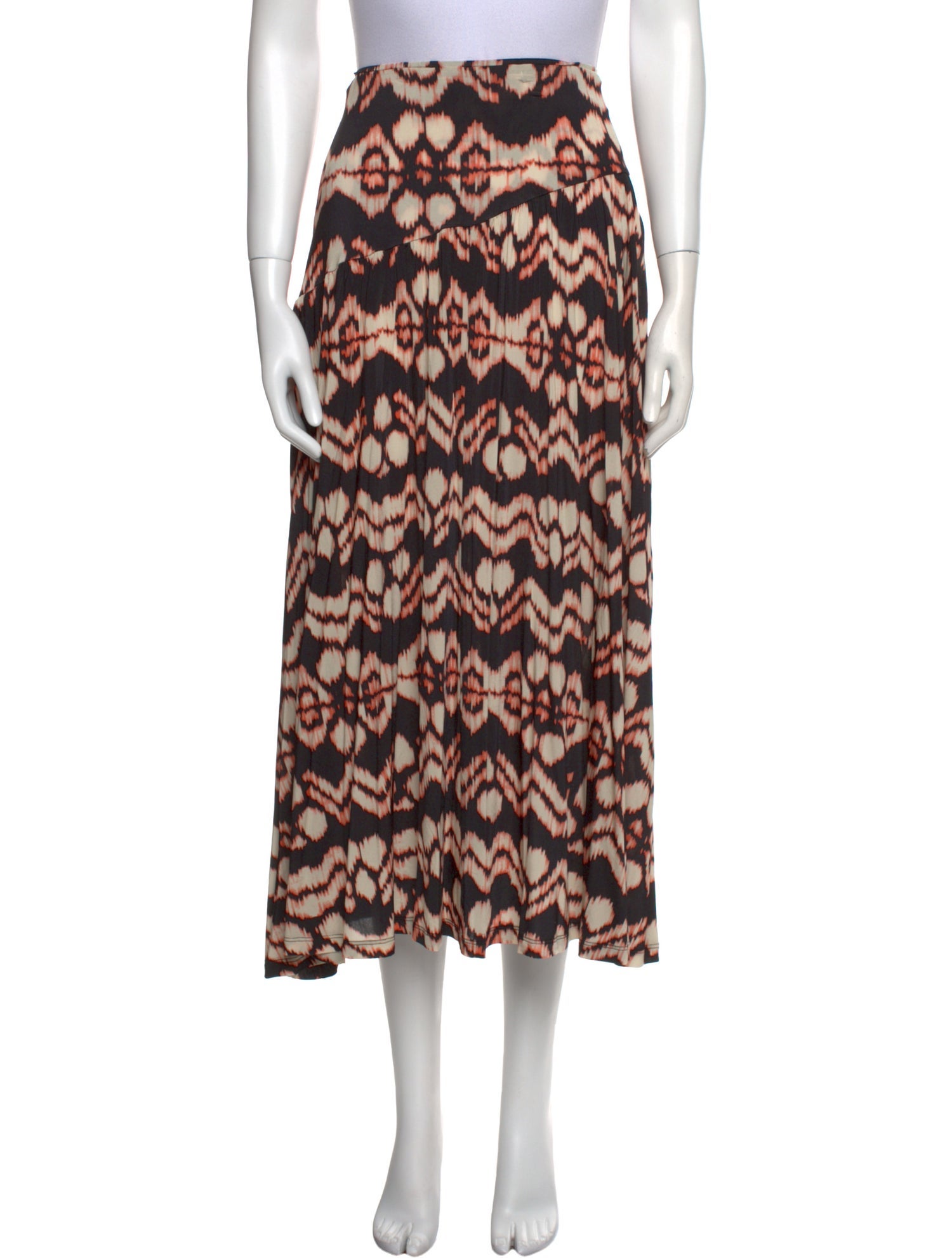 Ulla Johnson Printed Midi Length Skirt