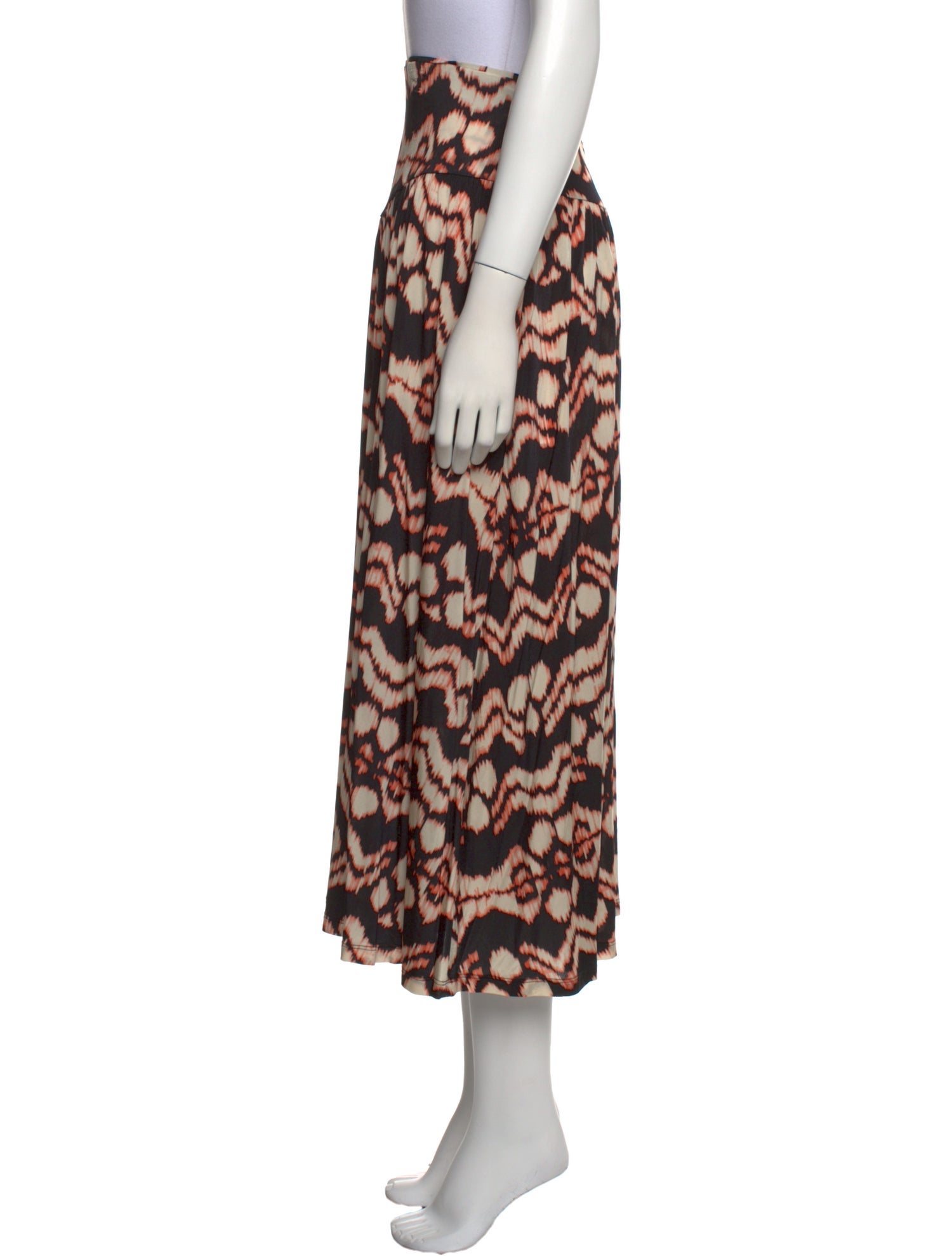 Ulla Johnson Printed Midi Length Skirt