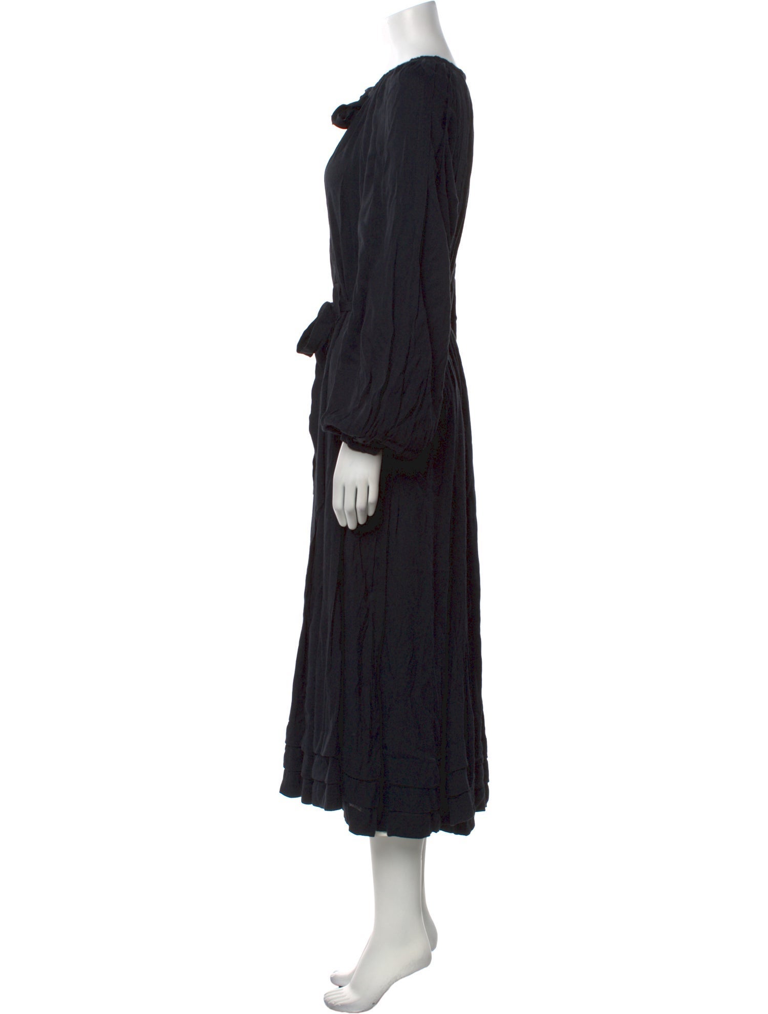 Ulla Johnson Crew Neck Long Dress