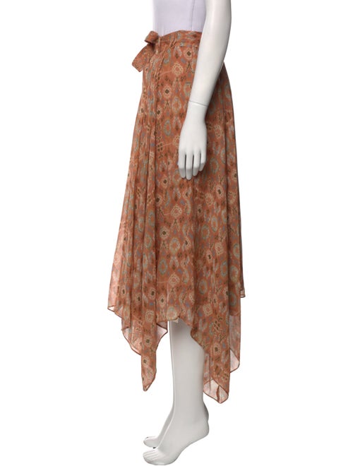 Ulla Johnson Silk Midi Length Skirt