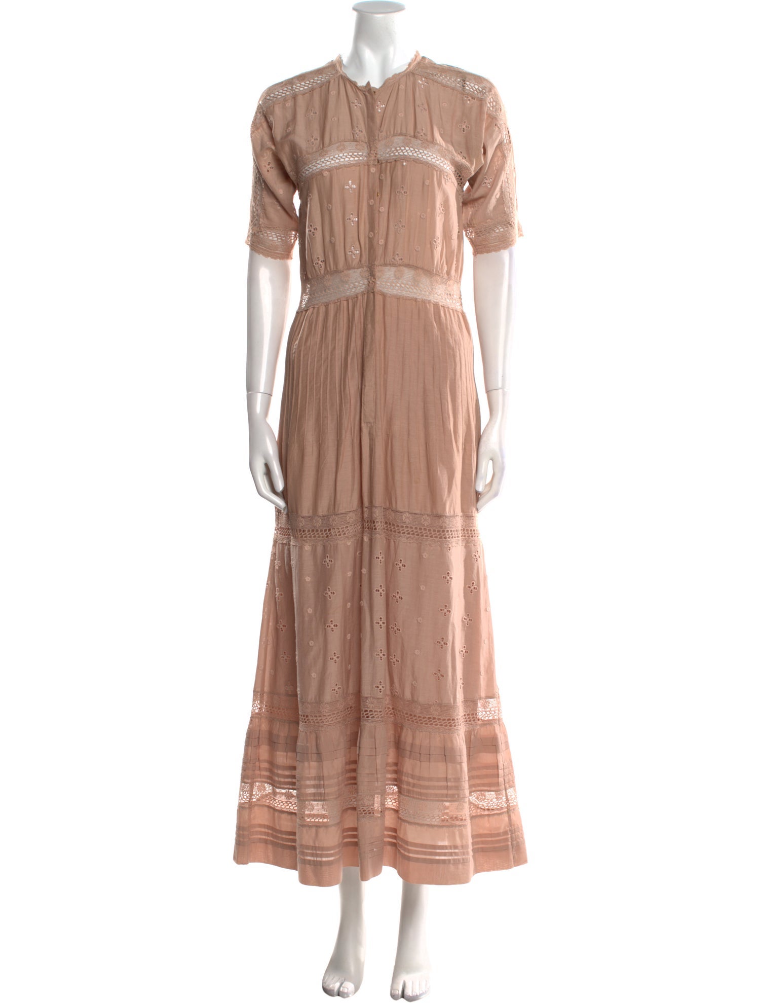Ulla Johnson Crew Neck Long Dress