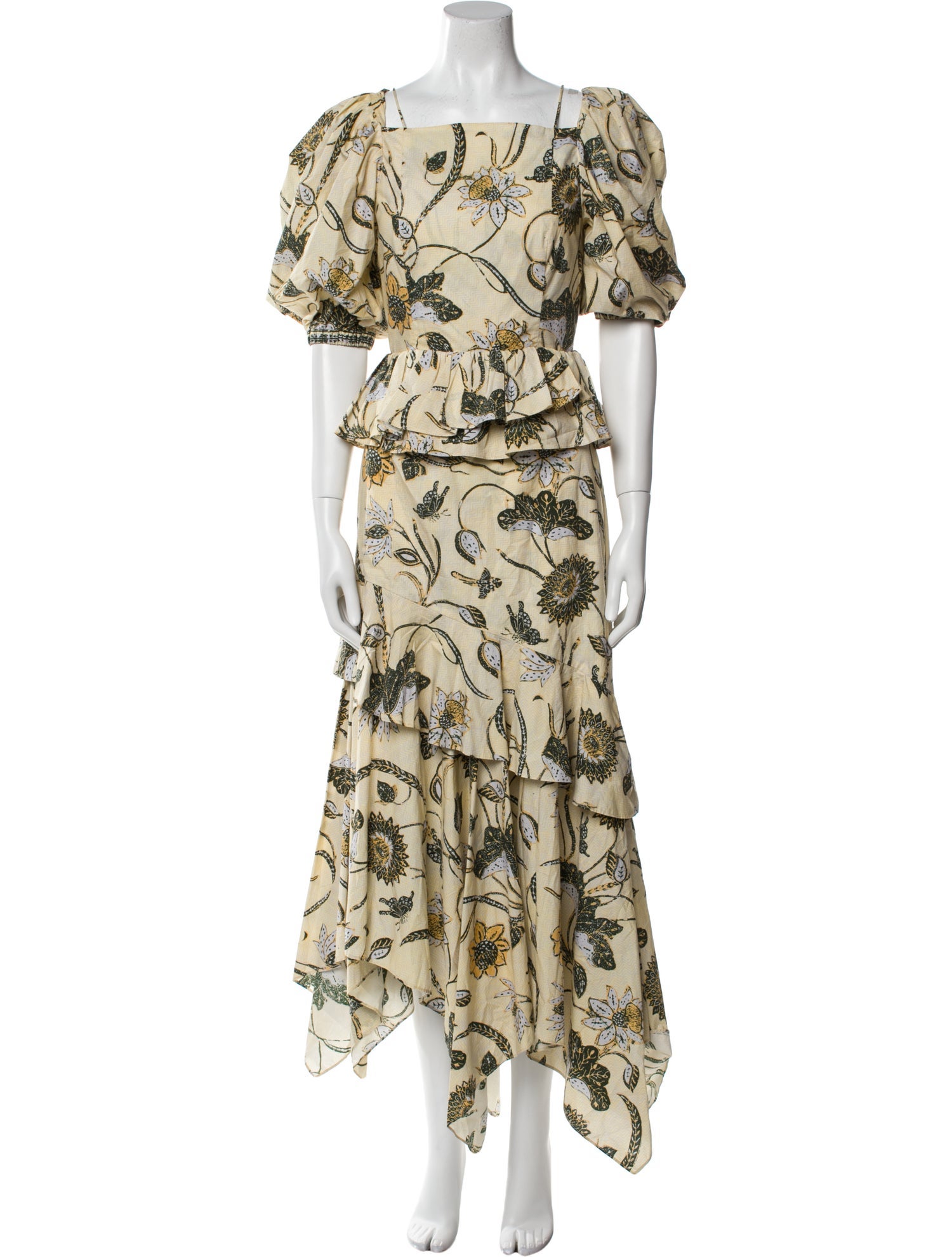 Ulla Johnson Floral Print Long Dress