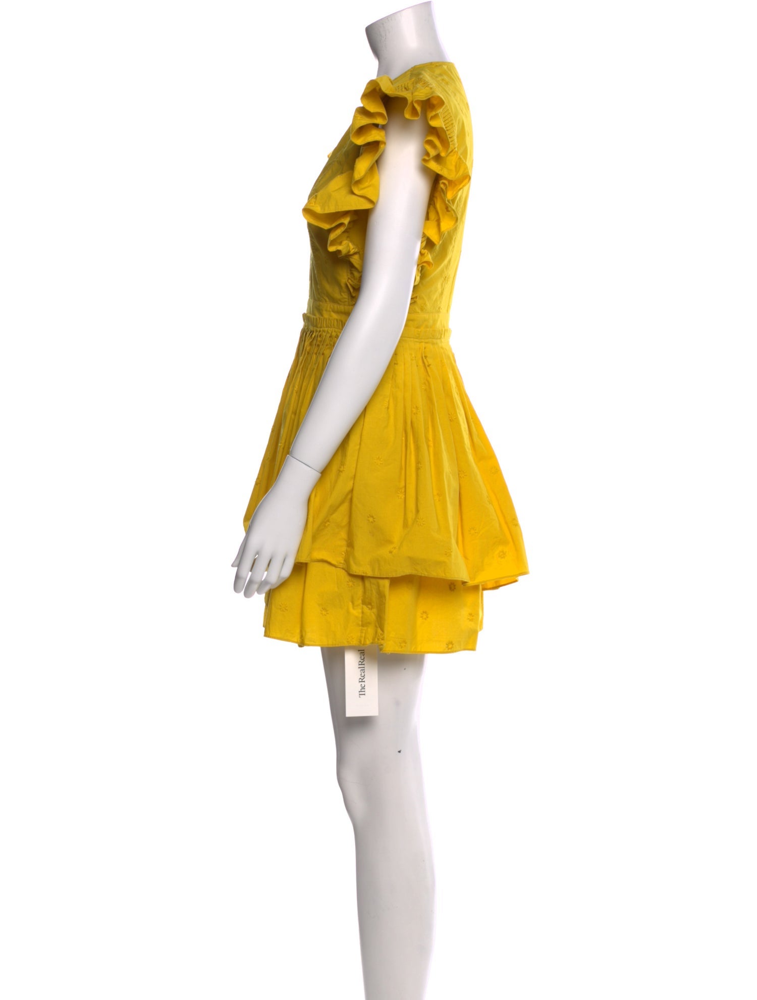 Ulla Johnson V-Neck Mini Dress