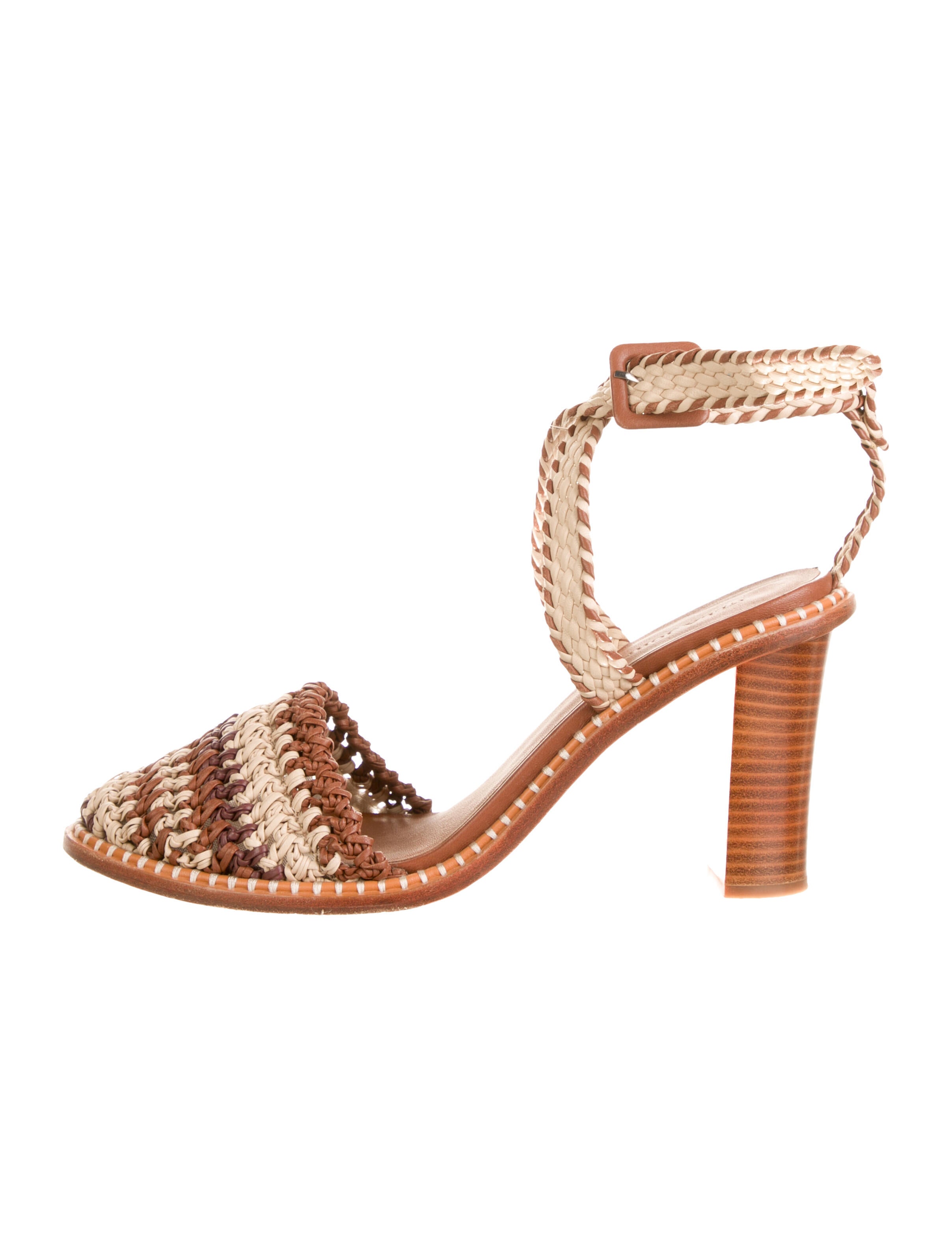 Ulla Johnson Leather Printed Pumps