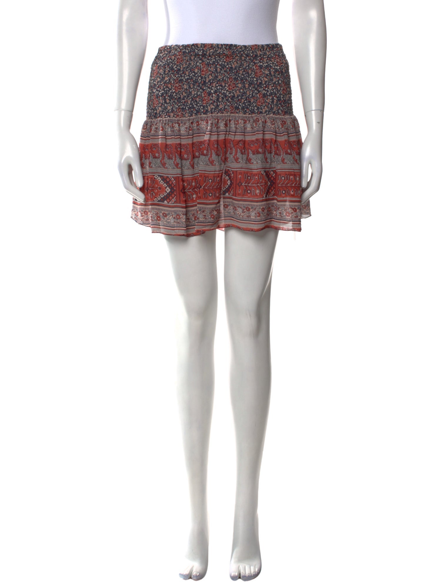 Ulla Johnson Silk Mini Skirt
