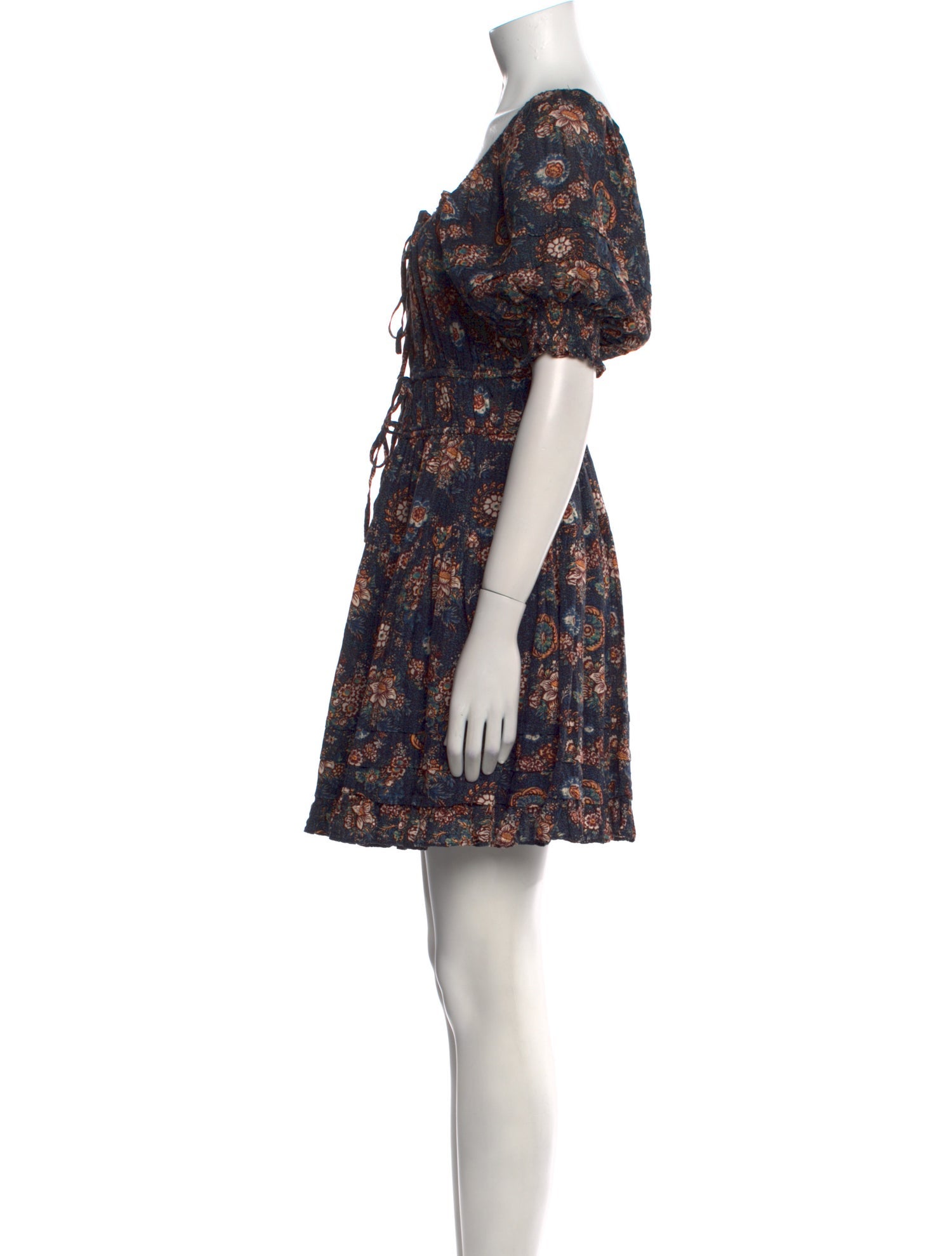 Ulla Johnson Floral Print Mini Dress