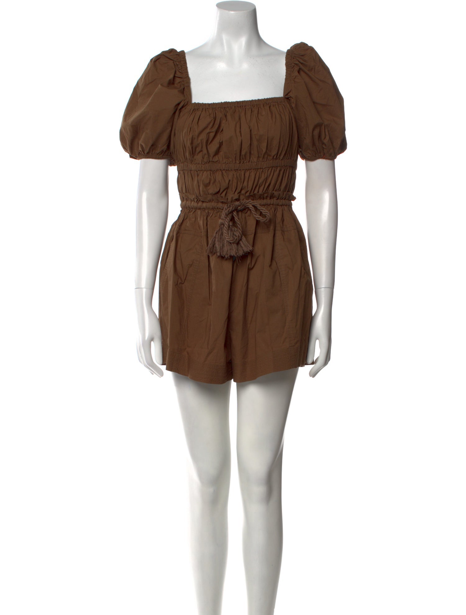 Ulla Johnson Square Neckline Romper