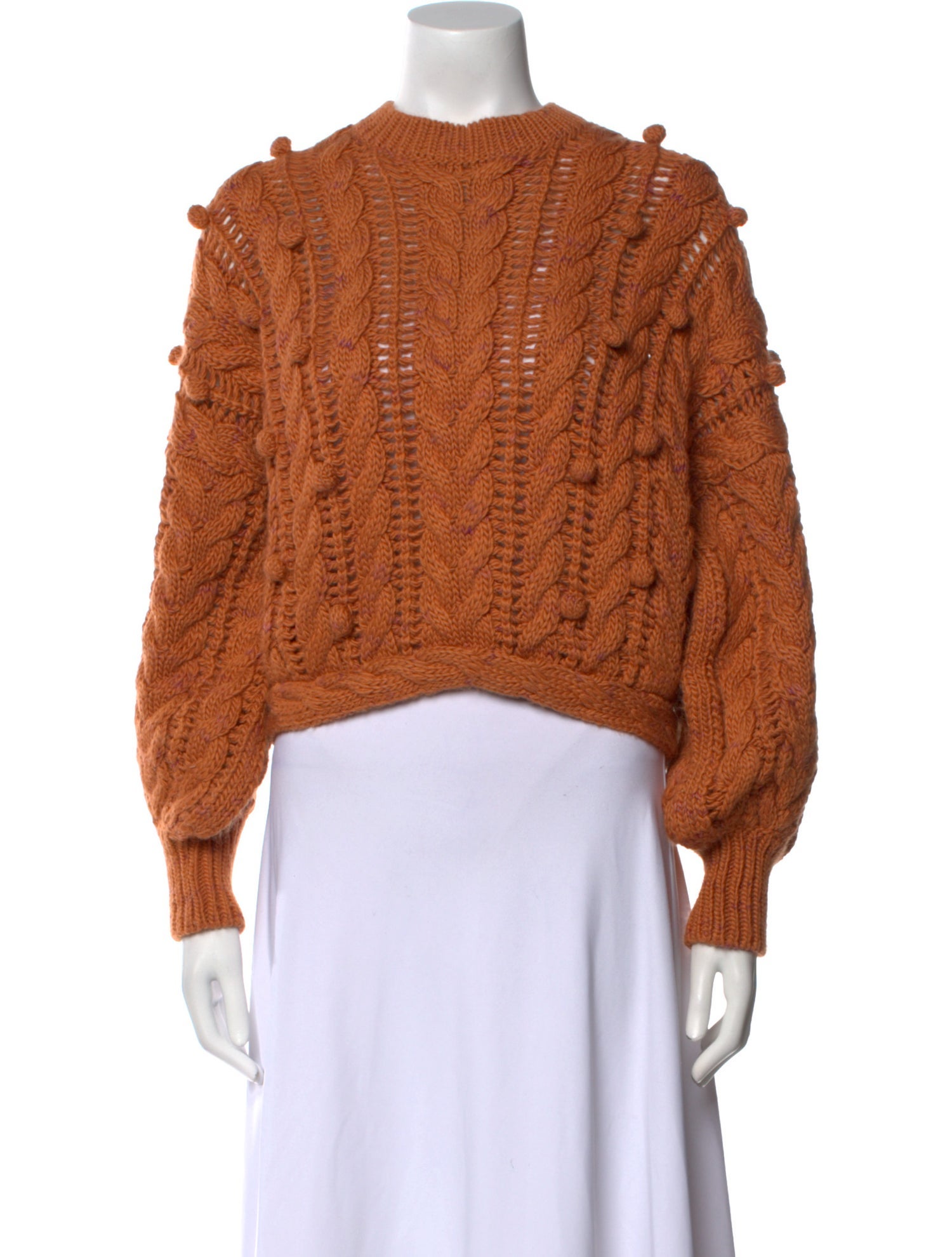 Ulla Johnson Merino Wool Mock Neck Sweater
